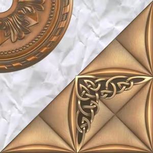 Tuiles modernes de stationnement de série de Digital 300x300mm conception extérieure d'argile de brique de finition de poinçon - Product Image 4