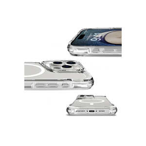 Étui en silicone transparent compatible MagSafe pour Apple iPhone 16 Pro Max, coque arrière antichoc, étui de téléphone en boîte - Product Image 4