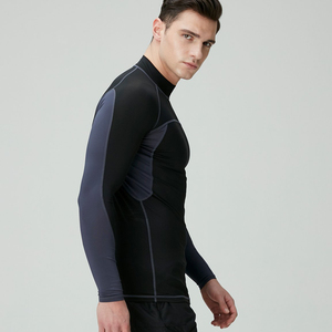 Camisa de protección solar personalizable Rashguard de manga larga transpirable para hombre al por mayor - Product Image 4