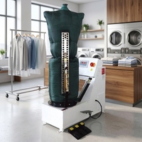 Machine de finition électrique en acier inoxydable haute performance pour le séchage et le finissage des vêtements, idéale pour le repassage des chemises