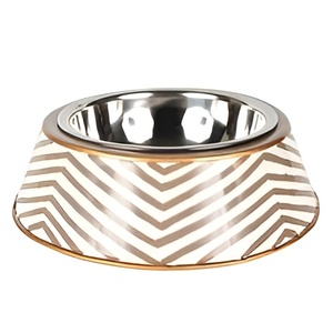 Low Price Handmade <b>Stainless</b> <b>Steel</b> Pet Feeder Food <b>Bowl</b> for Dogs and Cats Metal Pet Product for Parties - Product Image 2