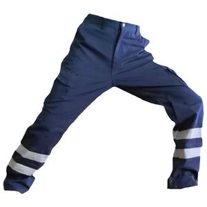 Pantalones DE SEGURIDAD impermeables de alta visibilidad de alta calidad, ropa de trabajo con rayas reflectantes, múltiples bolsillos, pantalones de trabajo de alta visibilidad - Product Image 1