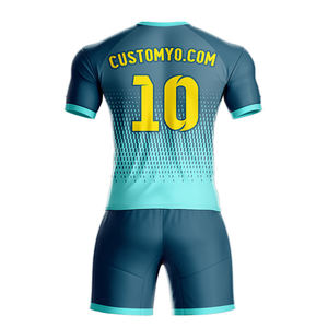 ชุดเครื่องแบบฝึกซ้อมฟุตบอลสำหรับผู้ชาย,เครื่องแบบฝึกซ้อมกีฬาฟุตบอลดีไซน์ระเหิดใหม่ - Product Image 6