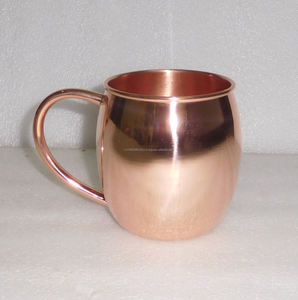 Moscow Mule-taza de cobre puro para beber, vaso de cobre puro para Bar, vaso de cerveza, precio al por mayor - Product Image 6