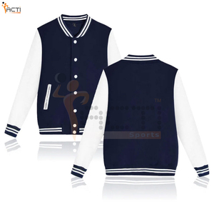 Nouveauté Veste Versity pour hommes Blouson bombardier Versity de haute qualité en polaire personnalisé Letterman avec design personnalisé - Product Image 3