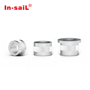 Inserti filettati in alluminio M2, M3, M4, M5, M6 CL600 CL601, filettatura a pressione, filettatura a ghiera per termoplasti e materiali plastici |   Conforme a RoHS - Product Image 1