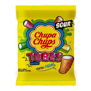 Wholesale Bulk Pack ChupaChupss Hiss Crawlers Sanded Worm Mixed Fruits 90g - Product Image 1