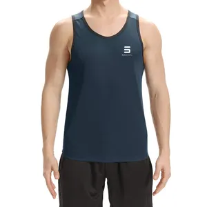 Débardeur de fitness de qualité supérieure pour homme, col en V, design décontracté, logo personnalisable, matériel frais XS, meilleure vente à bas prix - Product Image 1