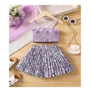 ชุดเทอร์รี่ฝรั่งเศส2ชิ้นสำหรับเด็กสีล้วนแบบลำลอง - Product Image 2