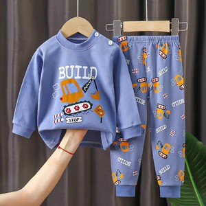 Nouvelle conception de survêtement de printemps pour enfants |   Ensemble sweat-shirt et pantalon de survêtement respirant de haute qualité à motif de dessin animé tendance pour garçons et filles - Product Image 5