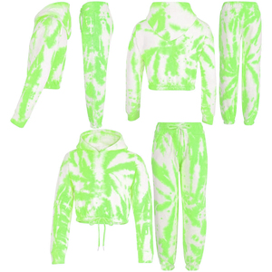 Conjunto Deportivo de Primera Calidad para Mujer, Sudadera con Capucha y Pantalones Cortos Deportivos con Cintura Elástica y Puños Acanalados, para Invierno - Product Image 4