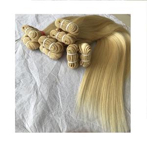 Mèches péruviennes naturelles, couleur Blonde 613, avec closure frontale, de bonne qualité, vente en gros - Product Image 1