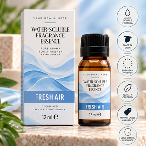 Essenza Solubile in Acqua OEM Fresh Air 50ml |   Fragranza per umidificatore Clean Mediterranean |   Marchio Privato Spagna - Product Image 1