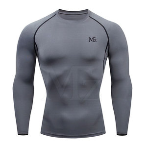 100% Polyester New Style <b>Men</b> <b>Rash</b> <b>Guard</b> Best Selling Top Design <b>Men</b> MMA <b>Rash</b> <b>Guard</b> For Sale - Product Image 1
