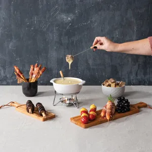 Ensemble de fondue BOSKA pour merchandising personnalisé, double chauffe-eau pour un fromage et un chocolat parfaitement fondus - Product Image 4