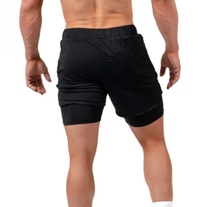 <b>Men's</b> Custom Nylon Gym <b>Shorts</b> for Summer Sports Solid Casual Fitness Running Basketball Workout <b>Shorts</b> 2025 - Product Image 3