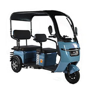 Gran Oferta: Triciclo Eléctrico de Pasajeros de 600W, 48V, Una Velocidad, Asientos Dobles, 3 Ruedas, Marco de Acero de Alto Carbono, Freno de Tambor - Product Image 3