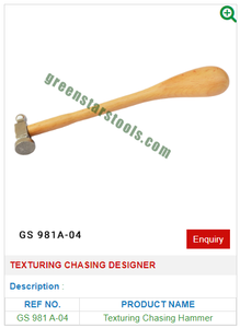 Texturing Chasing Designer GS 981A-04 Jewelry Tools for Jewellery Tools - Product Image 2