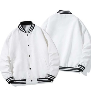 Chaquetas de Béisbol Varsity Personalizadas al por Mayor, Última Moda de Invierno, Chaquetas Universitarias con Letras Personalizadas, Cuello Alto, Alta Calidad - Product Image 1