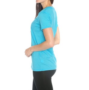 Ropa Deportiva Personalizada CAMIS, Top Deportivo con Cuello Redondo, 100% Poliéster, Acanalado, de Secado Rápido, Ecológico, Estilo Urbano, con Cuello Peter Pan para Mujer - Product Image 3
