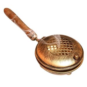 Elegante Incensario de Latón Loban Dan y Porta Incienso para el Hogar, Hotel, Bodas y Restaurantes, Aromático - Product Image 6