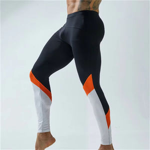 Custom <b>Men's</b> <b>Leggings</b> Latest Fitness Running <b>Gym</b> Tights Pants Wholesale Sportswear From Factory - Product Image 2