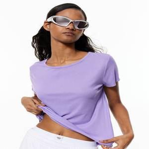 Ropa informal Camiseta Cuello redondo Ropa de verano informal con transpirable Relajado y ajuste regular y longitud regular - Product Image 6