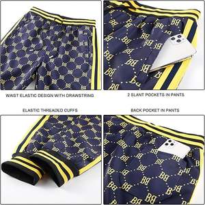 Nuevos trajes de chándal con estampado personalizado para hombre de invierno 100% algodón orgánico forro polar de alta calidad traje de jogging - Product Image 5