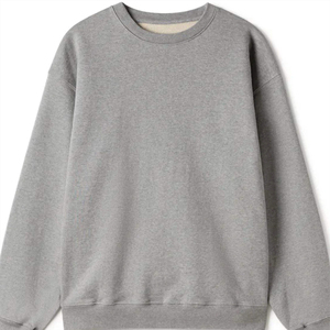 Sudadera clásica de cuello redondo de lana para hombre y mujer, cálida y cómoda, perfecta para atuendos informales y relajarse en casa - Product Image 6