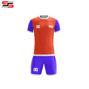 Uniforme de football personnalisable performant de manière optimale unisexe France, technologie de sublimation de maillots de football et impression du nom de l'équipe - Product Image 1