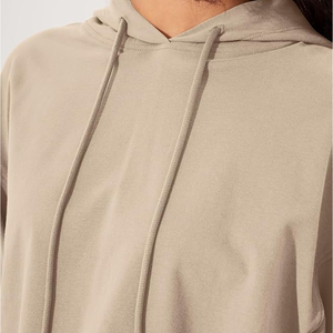 Women's Premium Quality Crop <b>Top</b> Hoodie Quick Dry New Design <b>Winter</b> Breathable Sweatshirt Best Price Hot Selling Cheap Price - Product Image 5