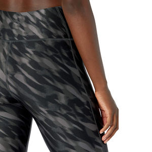 เลกกิ้งออกกำลังกายเอวสูงสำหรับผู้หญิงเลกกิ้งออกกำลังกายผ้าถักรัดรูปสไตล์ทางการผลิตตามสั่ง - Product Image 4