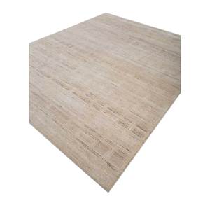 Alfombras de Lana Color Marfil Thyme, Tejidas a Mano, AKWL-1448, Color Sólido, Diseño Abstracto para el Hogar, Sala de Estar, Pasillo, Entrada, Diseño Rectangular Tipo Rompecabezas - Product Image 2