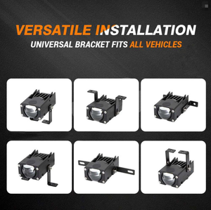 Proyector LED de Alta Potencia para Faros Antiniebla, Rejilla para Autos y Motocicletas, Nuevo, 6000k 3000K, Luz de Color, Foco Antiniebla para ATV UTV - Product Image 2