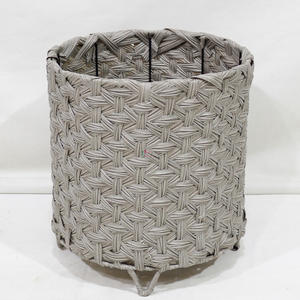 Artex Dong Thap Cestas de almacenamiento hechas a mano y macetas decorativas de algas marinas y jacinto de agua para uso en exteriores - Product Image 3