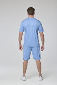 Ropa deportiva de alta calidad para hombre, conjunto doble, precio al por mayor, conjuntos gemelos personalizados de verano, camiseta de estilo informal de tendencia y conjunto corto - Product Image 2