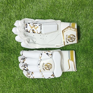 2024 Top Sale Fine Quality Leather Cricket <b>Batting</b> Gloves - Product Image 5