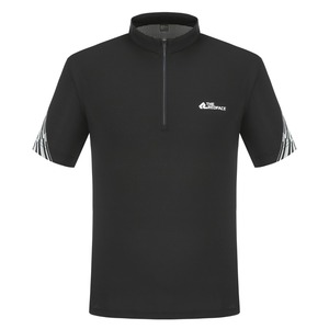T-shirt Logan Cool à demi-zip pour hommes REWMTSM22013 - Product Image 1
