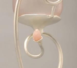 Stunning Silver Beautiful <b>Candle</b> Stand With Glass Ideal For Living Bedroom Dining Table And Centerpiece Decoration - Product Image 5