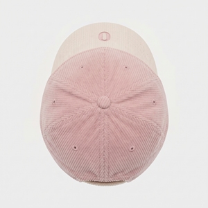 Pink <b>Corduroy</b> Baseball Cap Cream Brim Unisex Adjustable 6 Panel Wholesale Custom Logo High Quality OEM ODM Low MOQ Dad <b>Hat</b> - Product Image 5