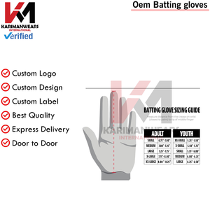 Gants de frappe de baseball professionnels pour adultes et jeunes, gants de frappe de baseball à adhérence supérieure, prix de gros, fournisseur en gros - Product Image 4