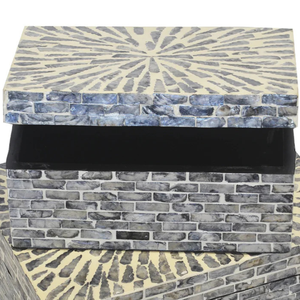 Boîte décorative en nacre de nouveau style pour la décoration de la maison et la boîte décorative de festival de cadeau de bijoux de stockage fabriquée au Vietnam - Product Image 5