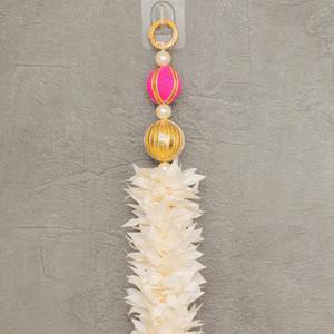 จัสมินประดิษฐ์ด้วยไม้ MDF ดอกบัวพู่ดอกไม้พวงมาลัยอินเดียงานแต่งงานตกแต่งร้อนขาย Sangeet Mehandi อุปกรณ์ตกแต่ง - Product Image 3