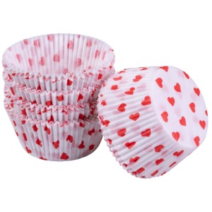 Moldes de Papel para Hornear en Forma de Corazón Dr. Oetker, Paquete de 4, para Repostería y Pastelería - Product Image 1