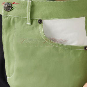 Pantalones cortos vaqueros transpirables informales de cintura alta para mujer con puños doblados y ajuste regular para la comodidad diaria Diseño rasgado - Product Image 6