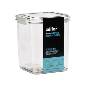 กล่องเก็บอาหารพลาสติก Zeller ขนาด 4200 มล. สำหรับเก็บรักษาและถนอมอาหาร - Product Image 2