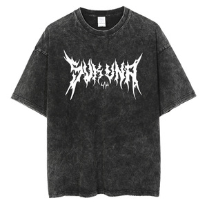 T-shirt en coton 100% imprimé avec logo de marque personnalisé, t-shirt en coton à col rond de haute qualité avec logo personnalisé, logo de marque personnalisé - Product Image 4