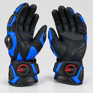 Guantes de Motocicleta de Lujo Hechos con Material Resistente, Ofrecen un Ajuste Cómodo, un Agarre Firme e Ideales para Conducir - Product Image 4