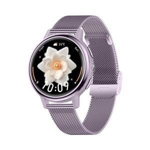 Montre connectée AK88 pour femmes, écran HD 1,26 pouces, étanche IP68, moniteur de fréquence cardiaque, d'oxygène sanguin et de sommeil, plus de 100 modes sportifs - Product Image 2