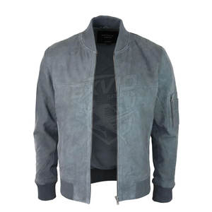 Blouson aviateur en cuir respirant sur mesure pour homme, manches longues, best-seller, veste d'hiver pour homme - Product Image 3